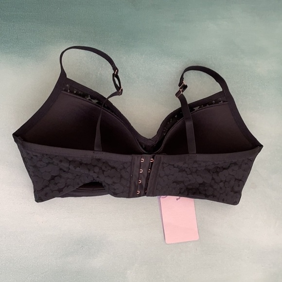 Savage x Fenty Curvy Lined Leopard Lace Bralette - Picture 3 of 4